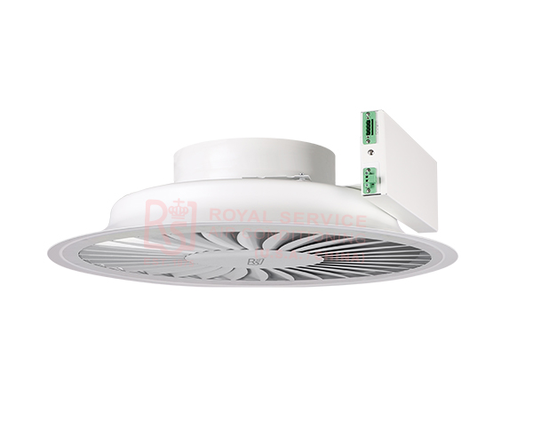 RSV-SVAD-RW Round Face with Round  Swirl Smart VAV Diffuser