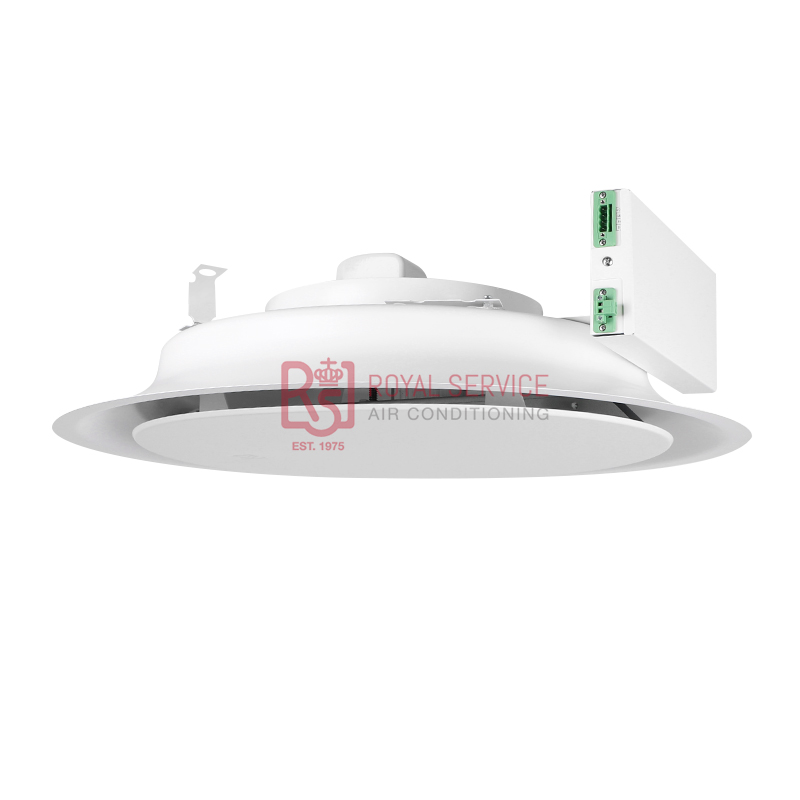 RSV-SVAD-RR Plaque Round Smart VAV Diffuser